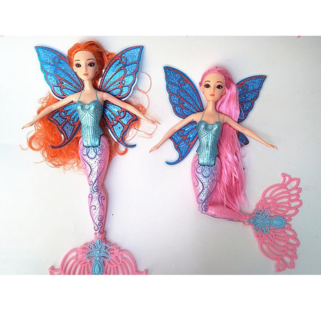 Magical Mermaid Doll with Wing 30 cm