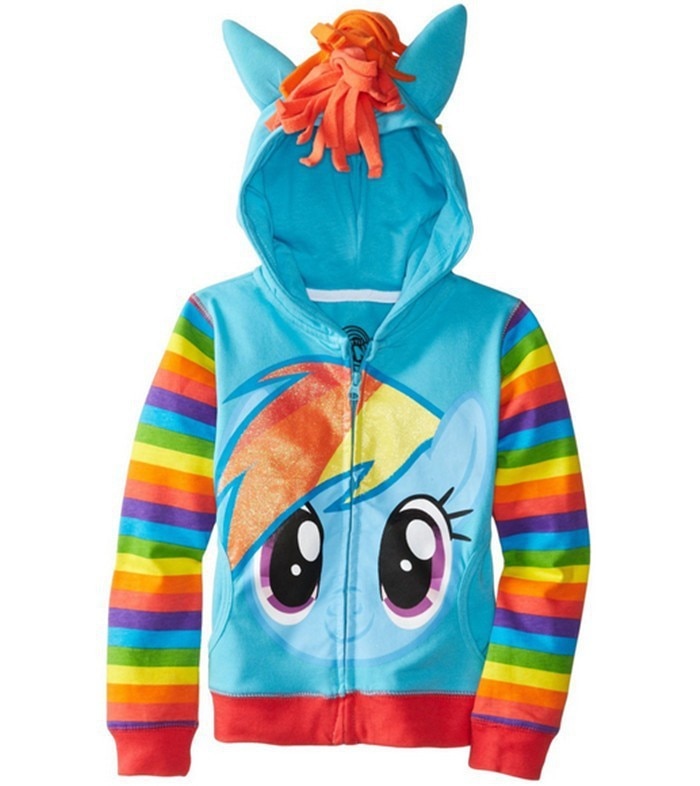 Unicorn Pony Kids Girl Outerwear Hoodie