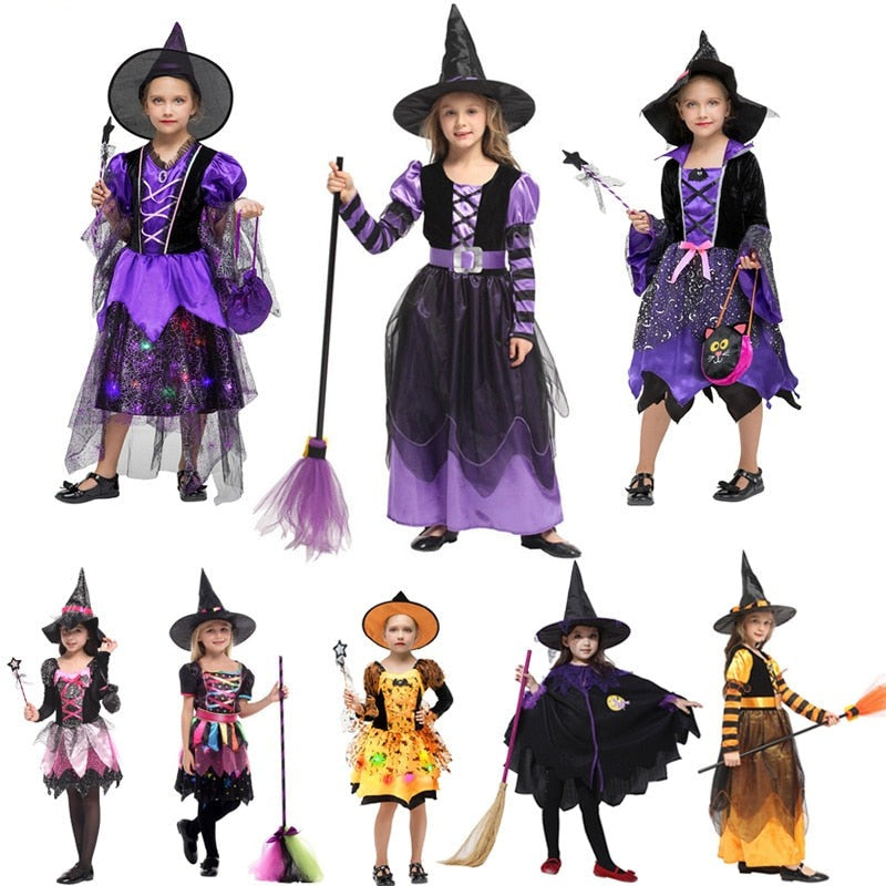 Vampire Witch Halloween Costume for Kid