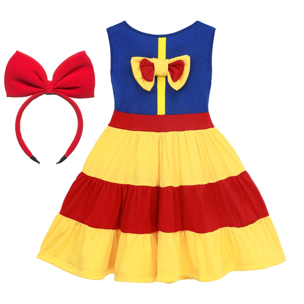 Snow White Princess Cosplay Costume with accessories