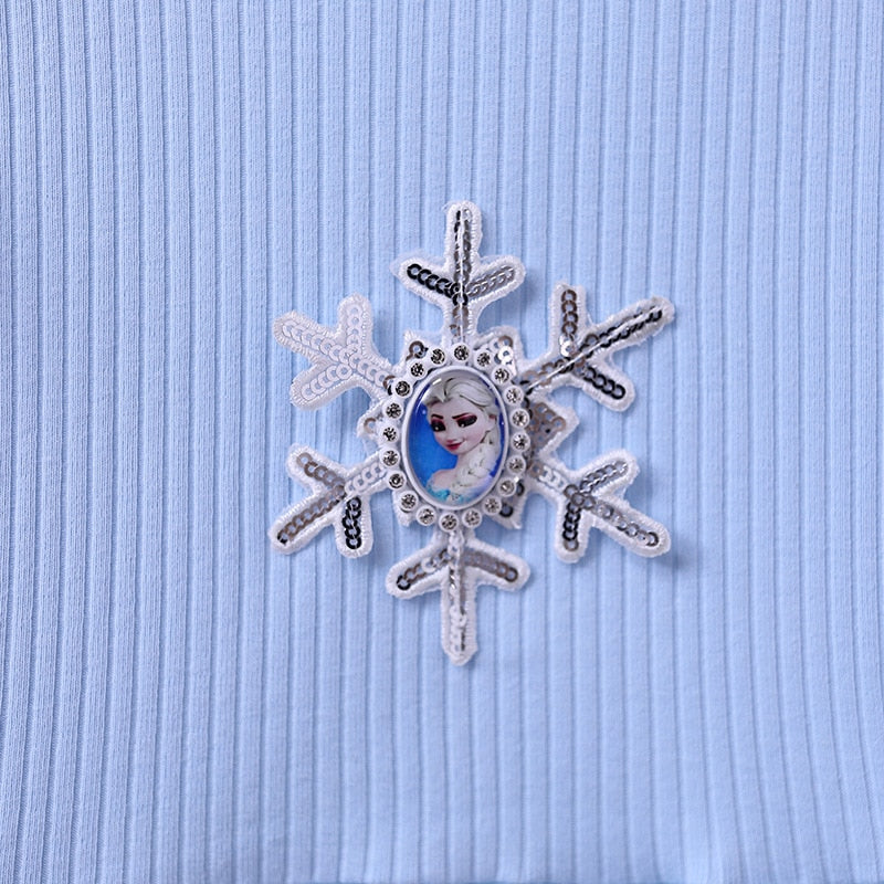 Frozen Winter Princess Party Dress