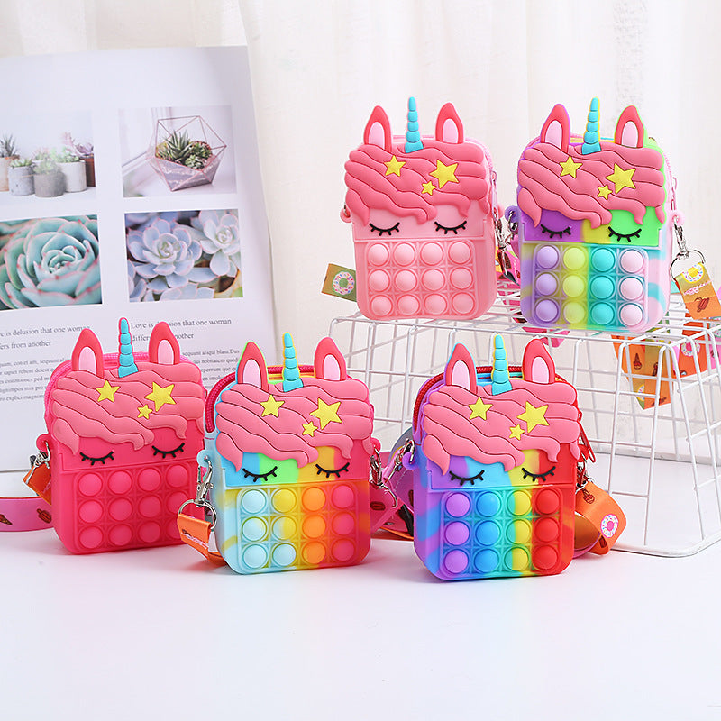 Rainbow Pop It Sling Bag (4 Colors) – MummaGoose