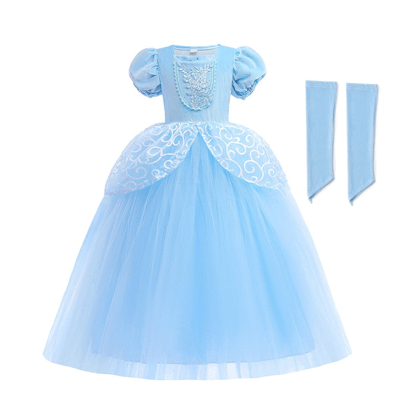 Disney Princess Cinderella Cosplay Butterfly Mesh Costume