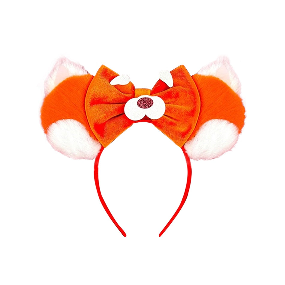 Disney Christmas Hair Accessories for Girl Minnie Mouse Ears Headbands