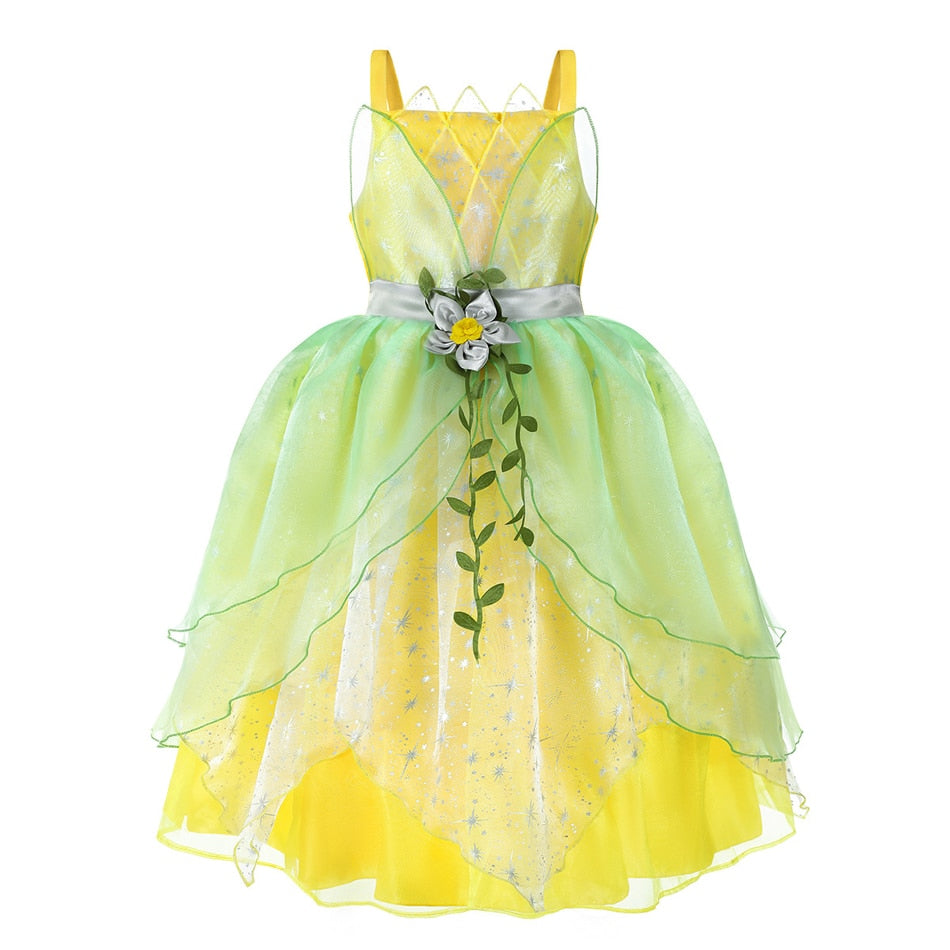 Disney Princess And The Frog Princess Tiana Dress
