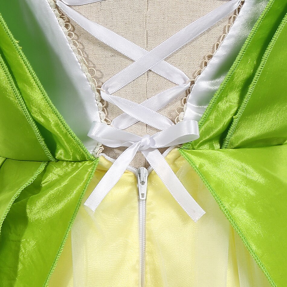 Tiana Princess Dress Costume Party Dress From The Princess And The Frog  Cosplay