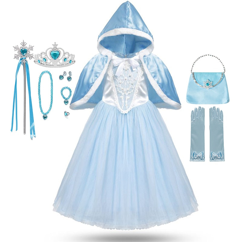 Disney Princess Cinderella Cosplay Butterfly Mesh Costume