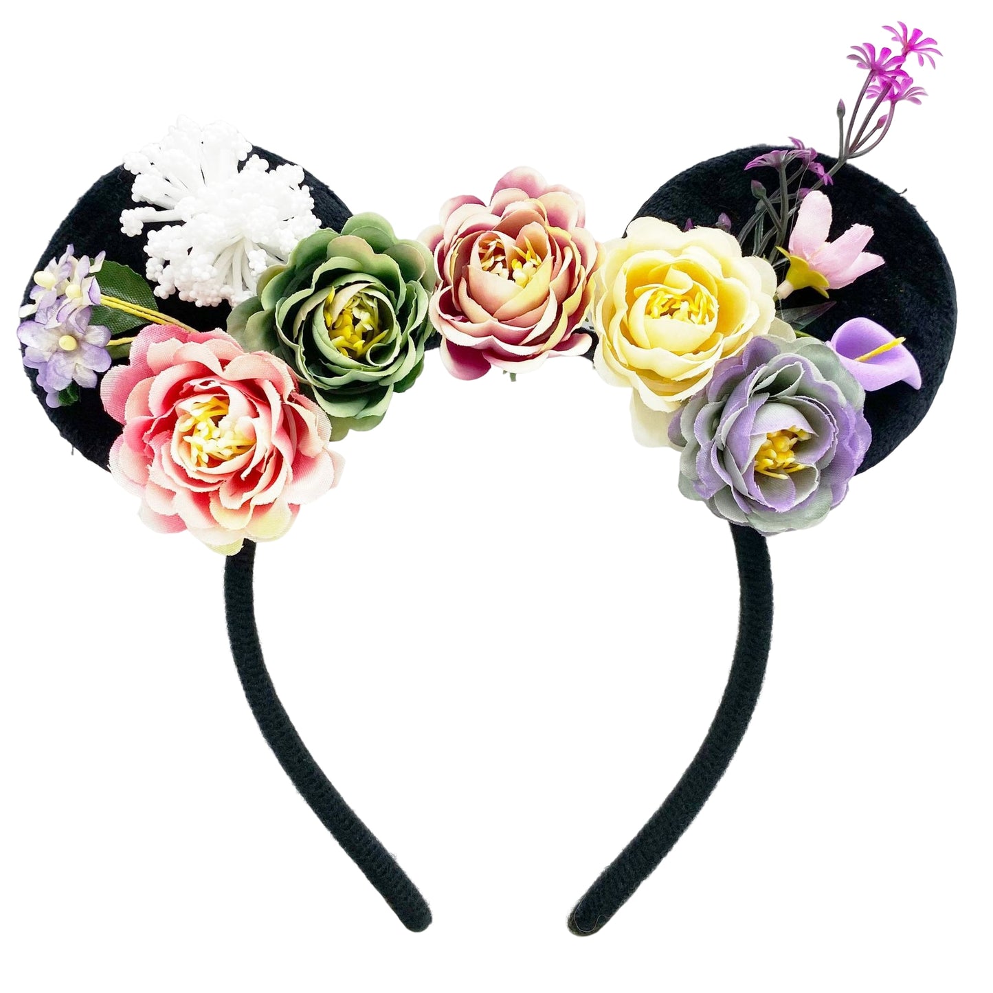 Disney Christmas Hair Accessories for Girl Minnie Mouse Ears Headbands