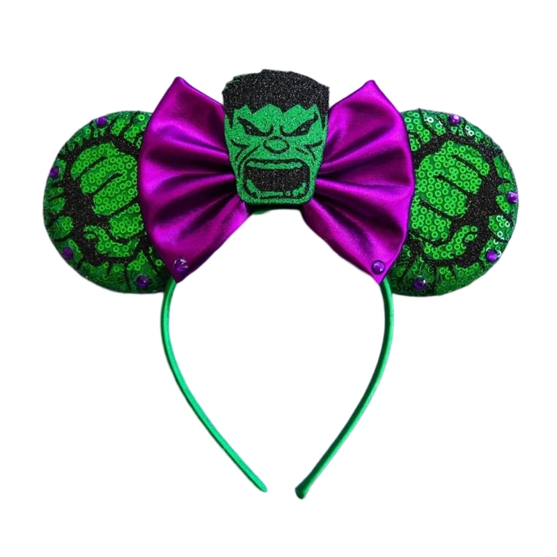 Disney Christmas Hair Accessories for Girl Minnie Mouse Ears Headbands