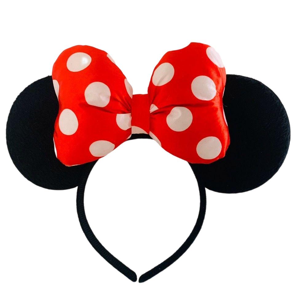 Disney Christmas Hair Accessories for Girl Minnie Mouse Ears Headbands