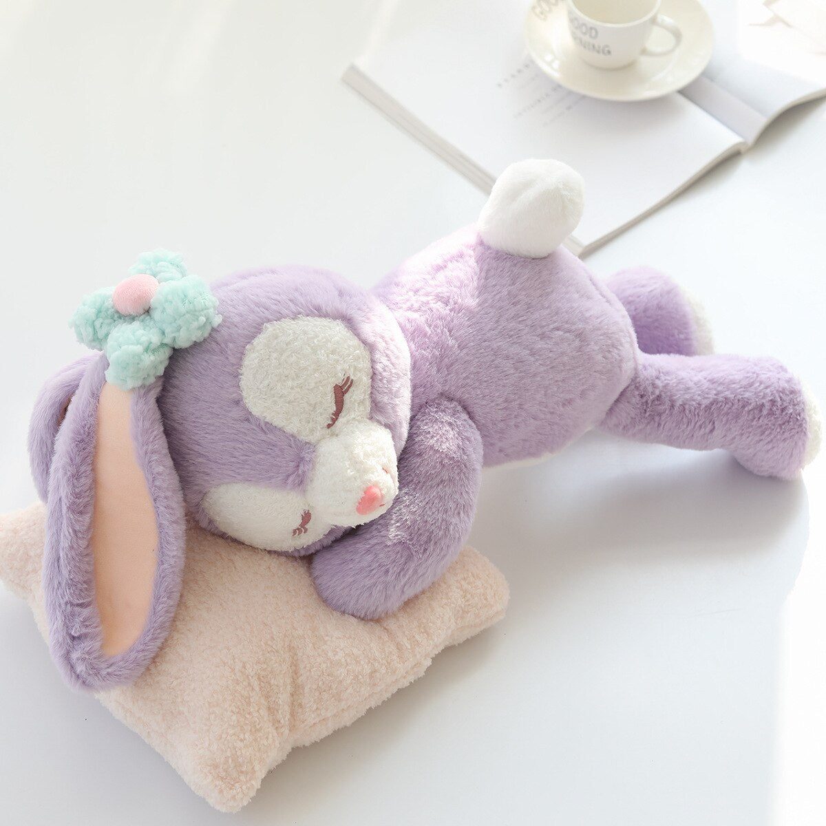 Cartoon Sleeping Baby Soft Plush Doll Stuffed Animals Pillow Toy