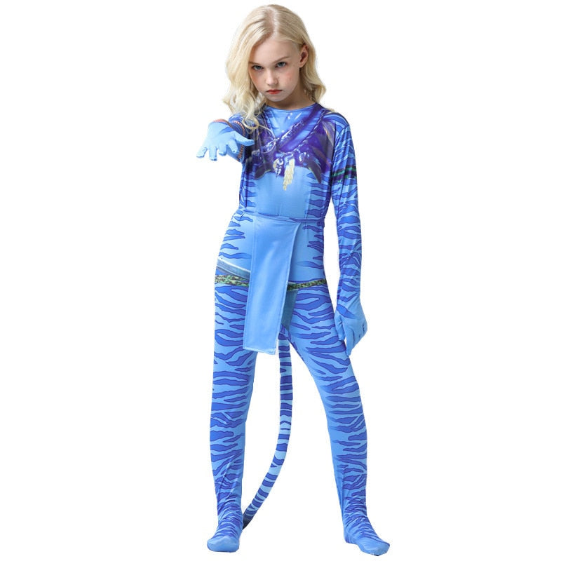 Avatar Costume for Kids Cosplay