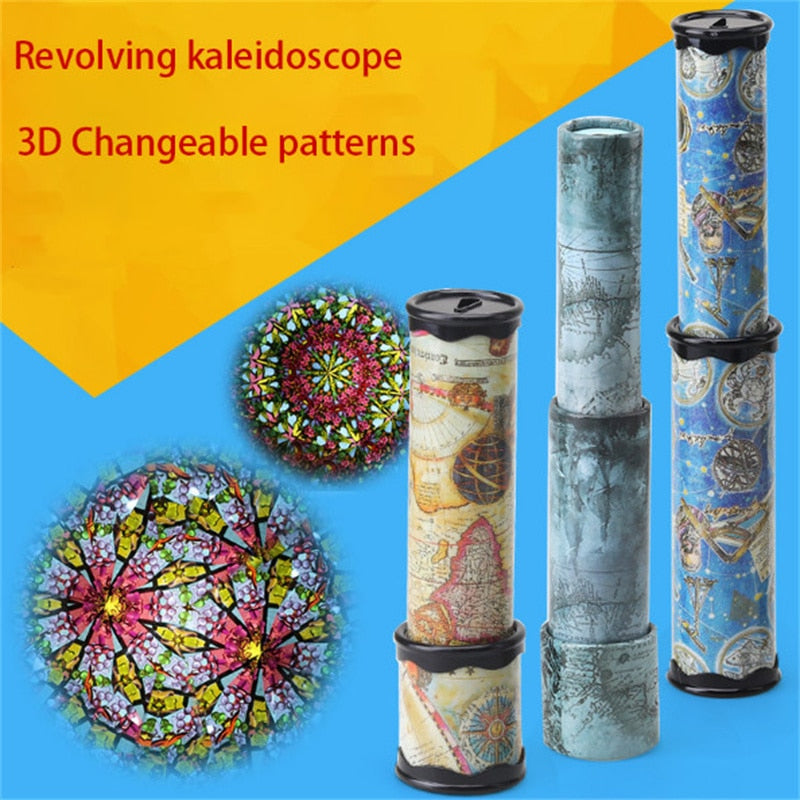 Kaleidoscope Educational Toys, Rotatable & Adjustable Features