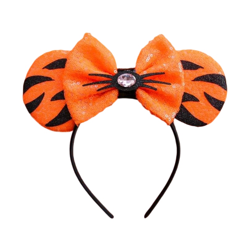 Disney Christmas Hair Accessories for Girl Minnie Mouse Ears Headbands