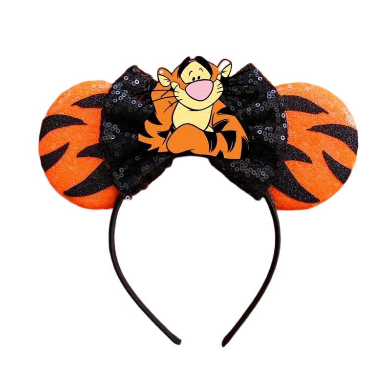 Disney Christmas Hair Accessories for Girl Minnie Mouse Ears Headbands