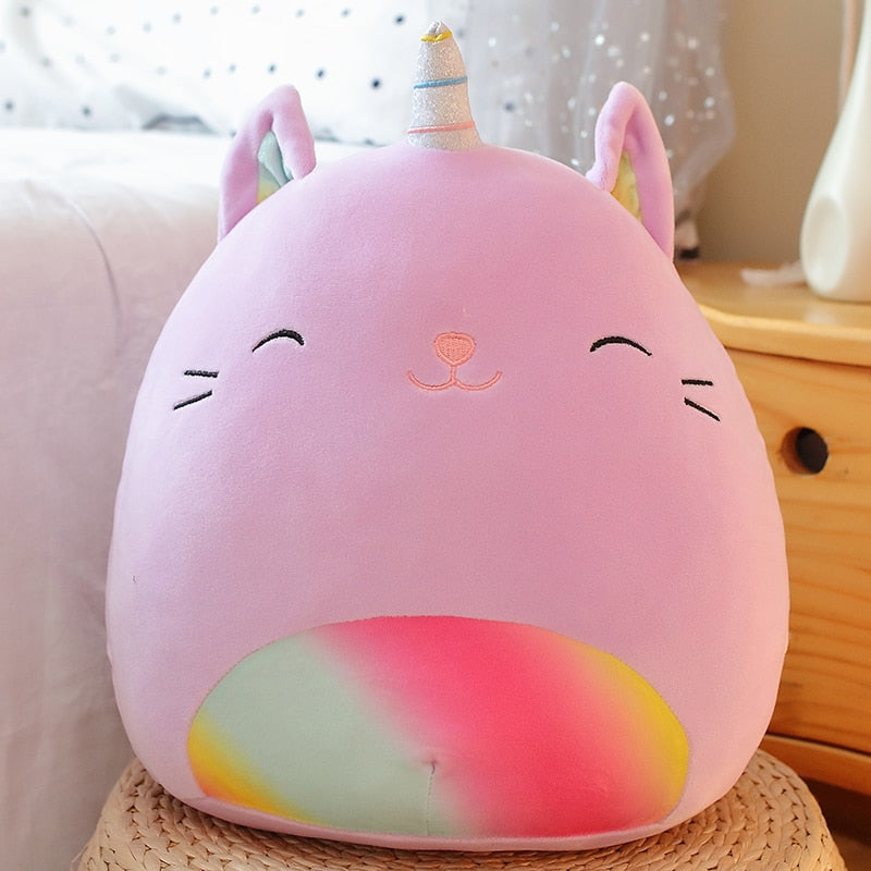 Soft Squishmallows fat animals plush toys