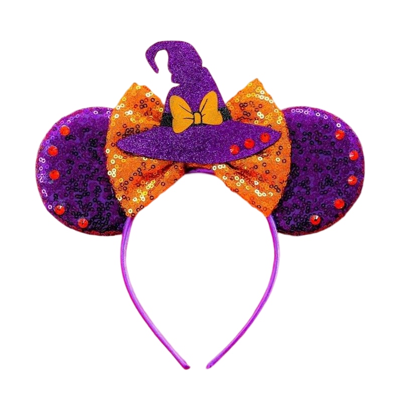 Disney Christmas Hair Accessories for Girl Minnie Mouse Ears Headbands