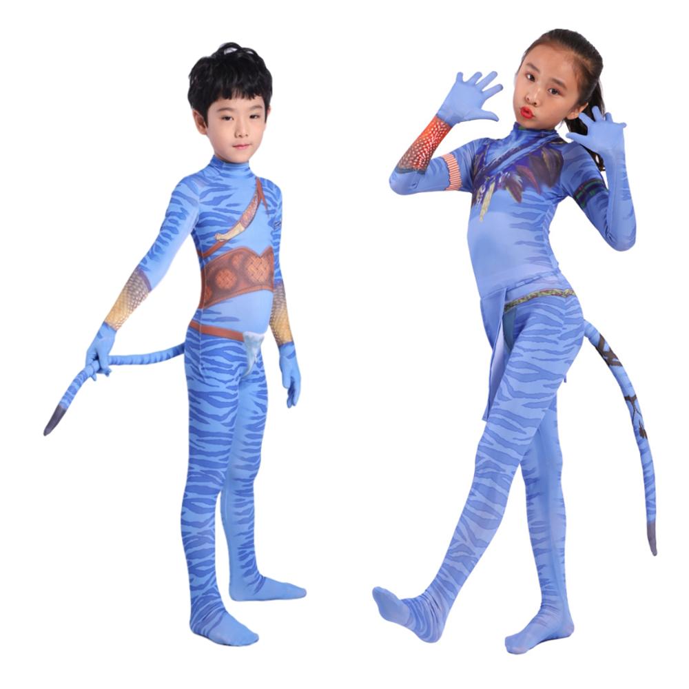 Avatar 2 Cosplay Costume Adult Kids