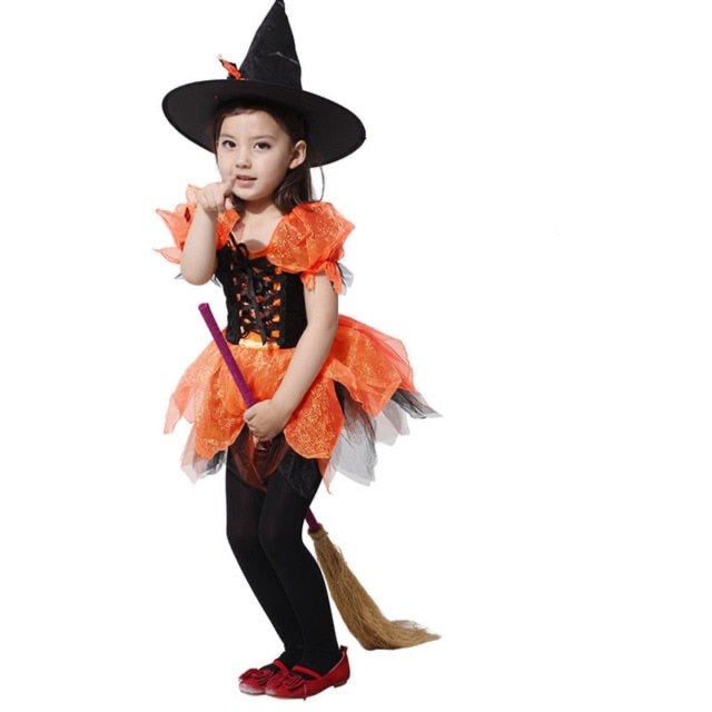 Vampire Witch Halloween Costume for Kid